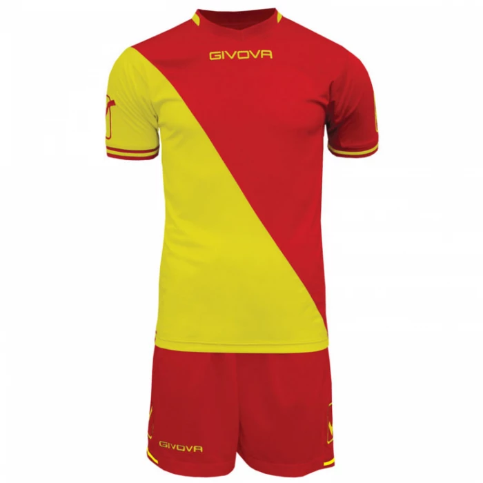 Givova - Kit Craft Rosso / Giallo MC